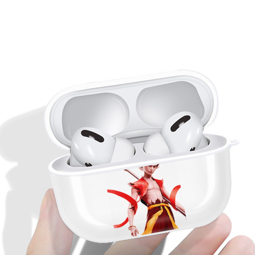 Ne Zha 2 ナタ 魔童の大暴れ 【AirPods Pro用】ハードシェル保護ケース 耐衝撃・防指紋・カラビナ付き商品仕様
