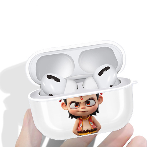 Ne Zha 2 ナタ 魔童の大暴れ 【AirPods Pro用】ハードシェル保護ケース 耐衝撃・防指紋・カラビナ付き商品仕様