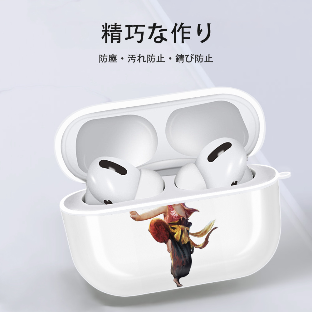 Ne Zha 2 ナタ 魔童の大暴れ 【AirPods Pro用】ハードシェル保護ケース 耐衝撃・防指紋・カラビナ付き商品仕様