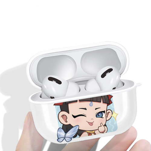 Ne Zha 2 ナタ 魔童の大暴れ 【AirPods Pro用】ハードシェル保護ケース 耐衝撃・防指紋・カラビナ付き商品仕様