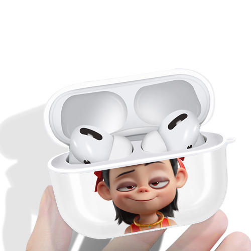 Ne Zha 2 ナタ 魔童の大暴れ 【AirPods Pro用】ハードシェル保護ケース 耐衝撃・防指紋・カラビナ付き商品仕様
