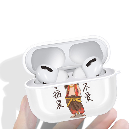 Ne Zha 2 ナタ 魔童の大暴れ 【AirPods Pro用】ハードシェル保護ケース 耐衝撃・防指紋・カラビナ付き商品仕様