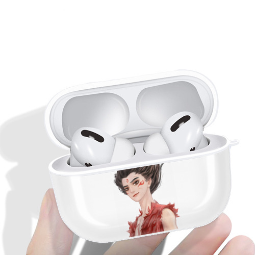 Ne Zha 2 ナタ 魔童の大暴れ 【AirPods Pro用】ハードシェル保護ケース 耐衝撃・防指紋・カラビナ付き商品仕様