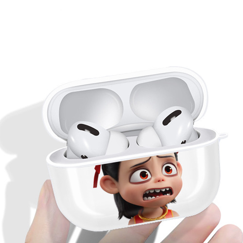 Ne Zha 2 ナタ 魔童の大暴れ 【AirPods Pro用】ハードシェル保護ケース 耐衝撃・防指紋・カラビナ付き商品仕様