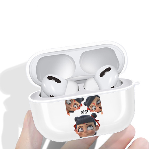 Ne Zha 2 ナタ 魔童の大暴れ 【AirPods Pro用】ハードシェル保護ケース 耐衝撃・防指紋・カラビナ付き商品仕様