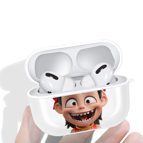 Ne Zha 2 ナタ 魔童の大暴れ 【AirPods Pro用】ハードシェル保護ケース 耐衝撃・防指紋・カラビナ付き商品仕様