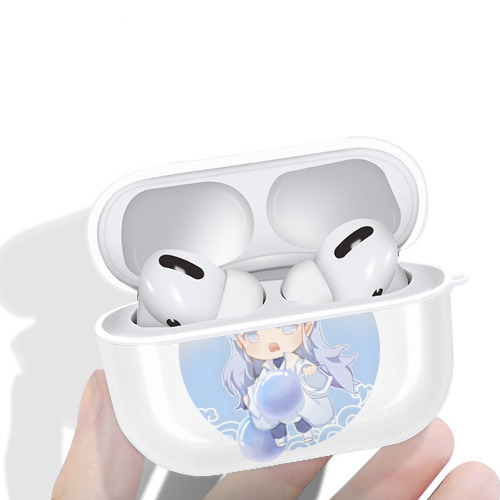 Ne Zha 2 ナタ 魔童の大暴れ 【AirPods Pro用】ハードシェル保護ケース 耐衝撃・防指紋・カラビナ付き商品仕様