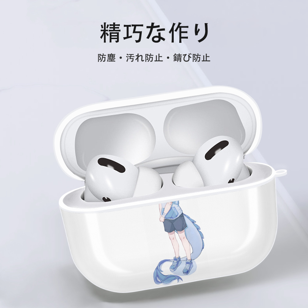 Ne Zha 2 ナタ 魔童の大暴れ 【AirPods Pro用】ハードシェル保護ケース 耐衝撃・防指紋・カラビナ付き商品仕様