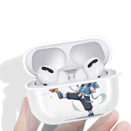 Ne Zha 2 ナタ 魔童の大暴れ 【AirPods Pro用】ハードシェル保護ケース 耐衝撃・防指紋・カラビナ付き商品仕様