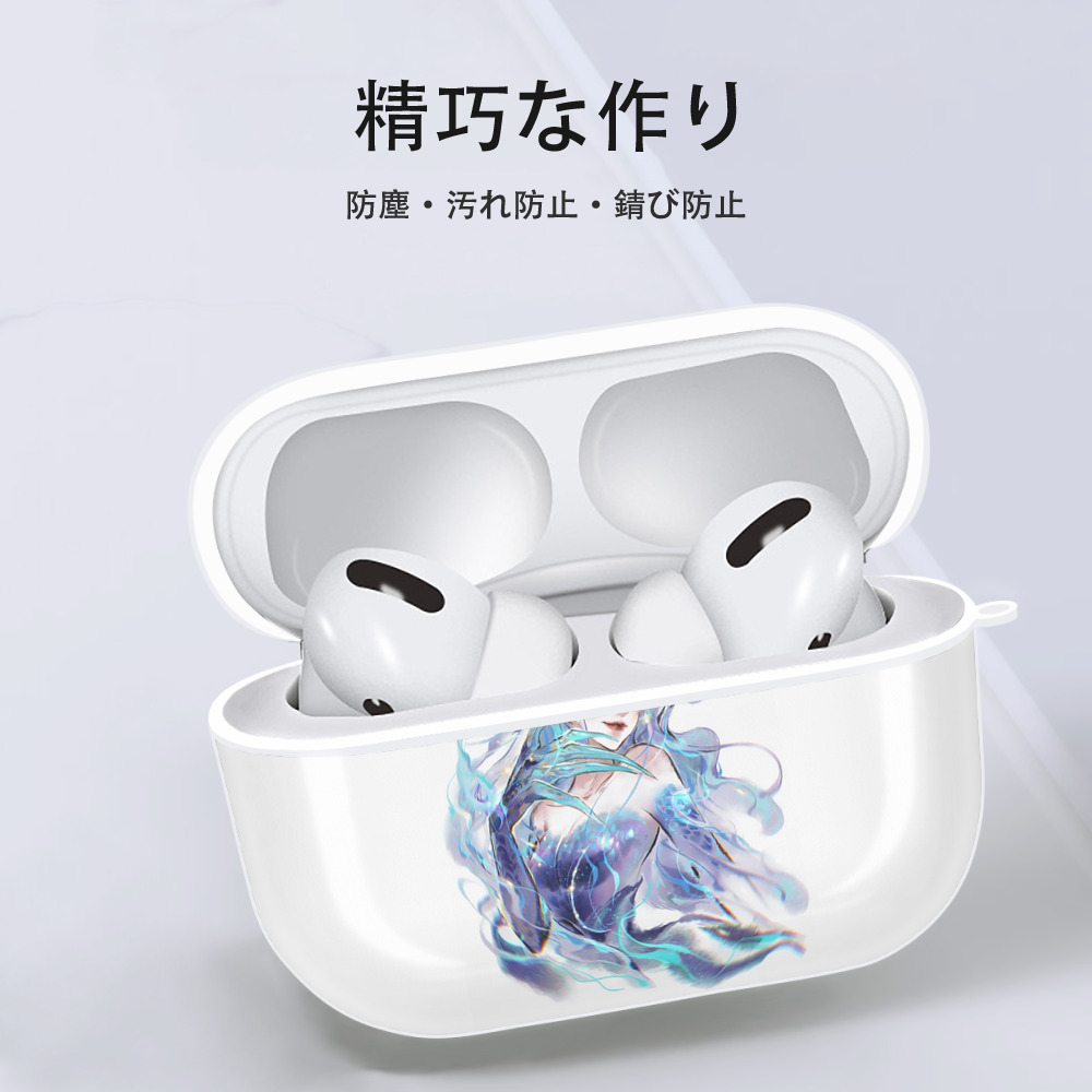 Ne Zha 2 ナタ 魔童の大暴れ 【AirPods Pro用】ハードシェル保護ケース 耐衝撃・防指紋・カラビナ付き商品仕様