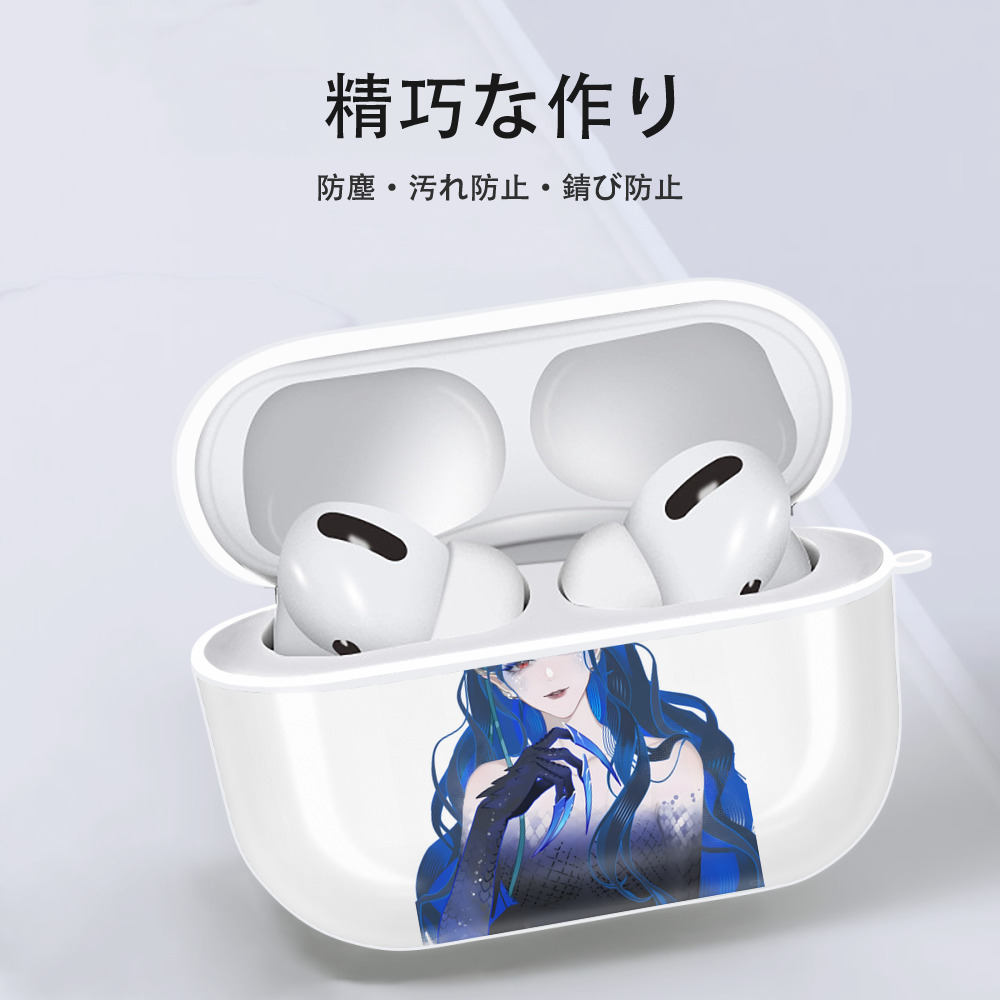 Ne Zha 2 ナタ 魔童の大暴れ 【AirPods Pro用】ハードシェル保護ケース 耐衝撃・防指紋・カラビナ付き商品仕様