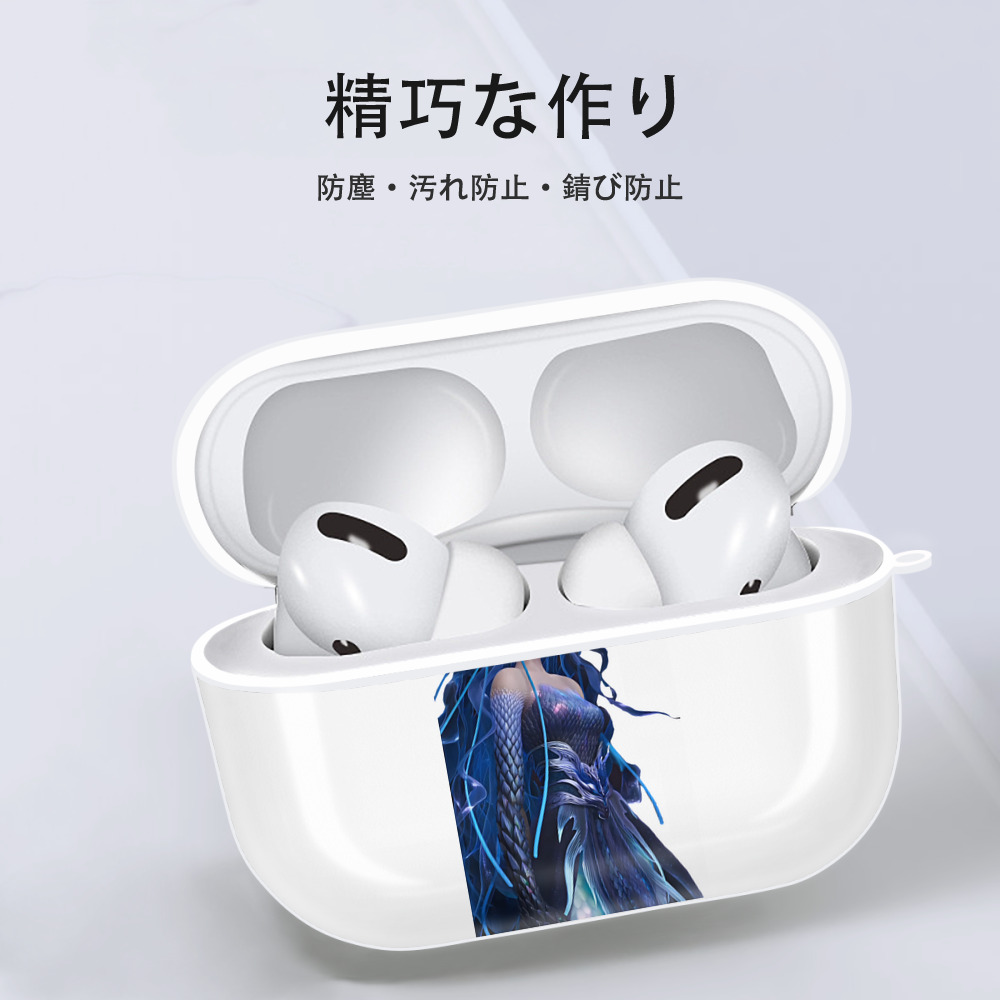 Ne Zha 2 ナタ 魔童の大暴れ 【AirPods Pro用】ハードシェル保護ケース 耐衝撃・防指紋・カラビナ付き商品仕様