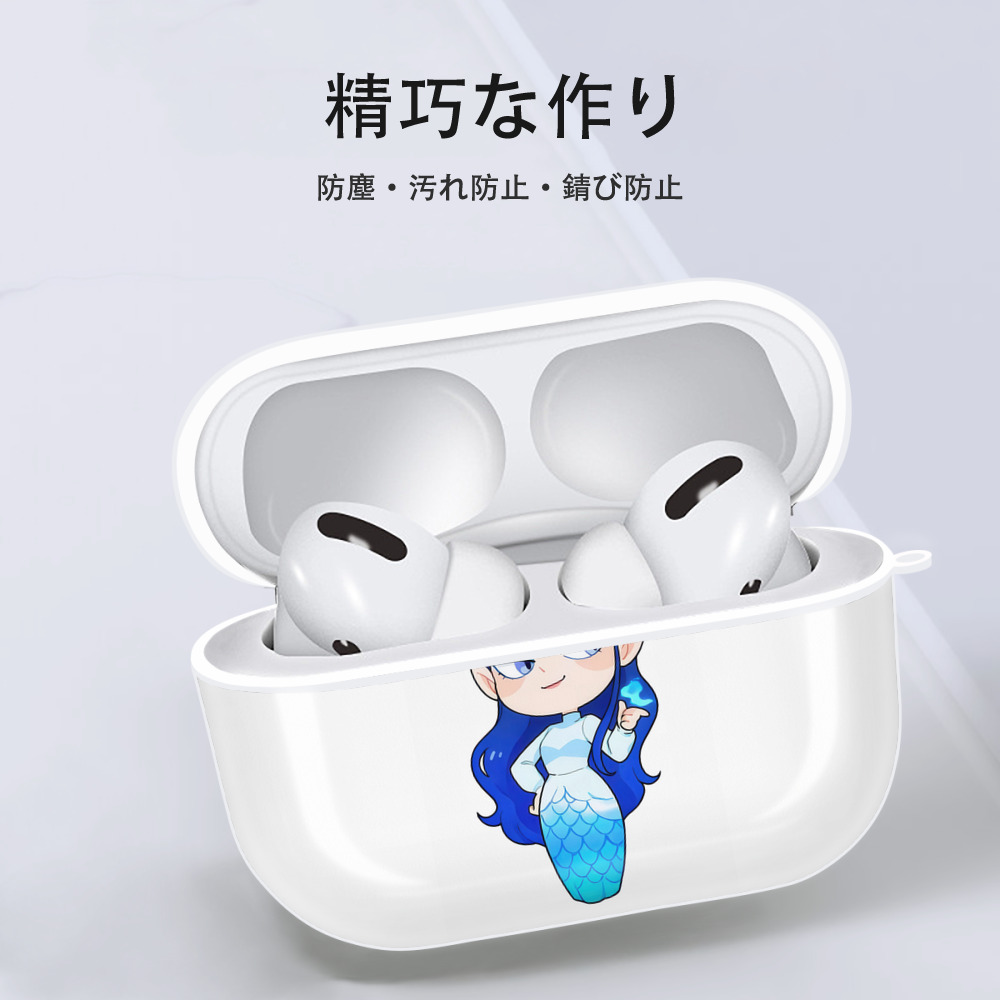Ne Zha 2 ナタ 魔童の大暴れ 【AirPods Pro用】ハードシェル保護ケース 耐衝撃・防指紋・カラビナ付き商品仕様