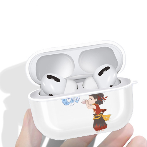 Ne Zha 2 ナタ 魔童の大暴れ 【AirPods Pro用】ハードシェル保護ケース 耐衝撃・防指紋・カラビナ付き商品仕様