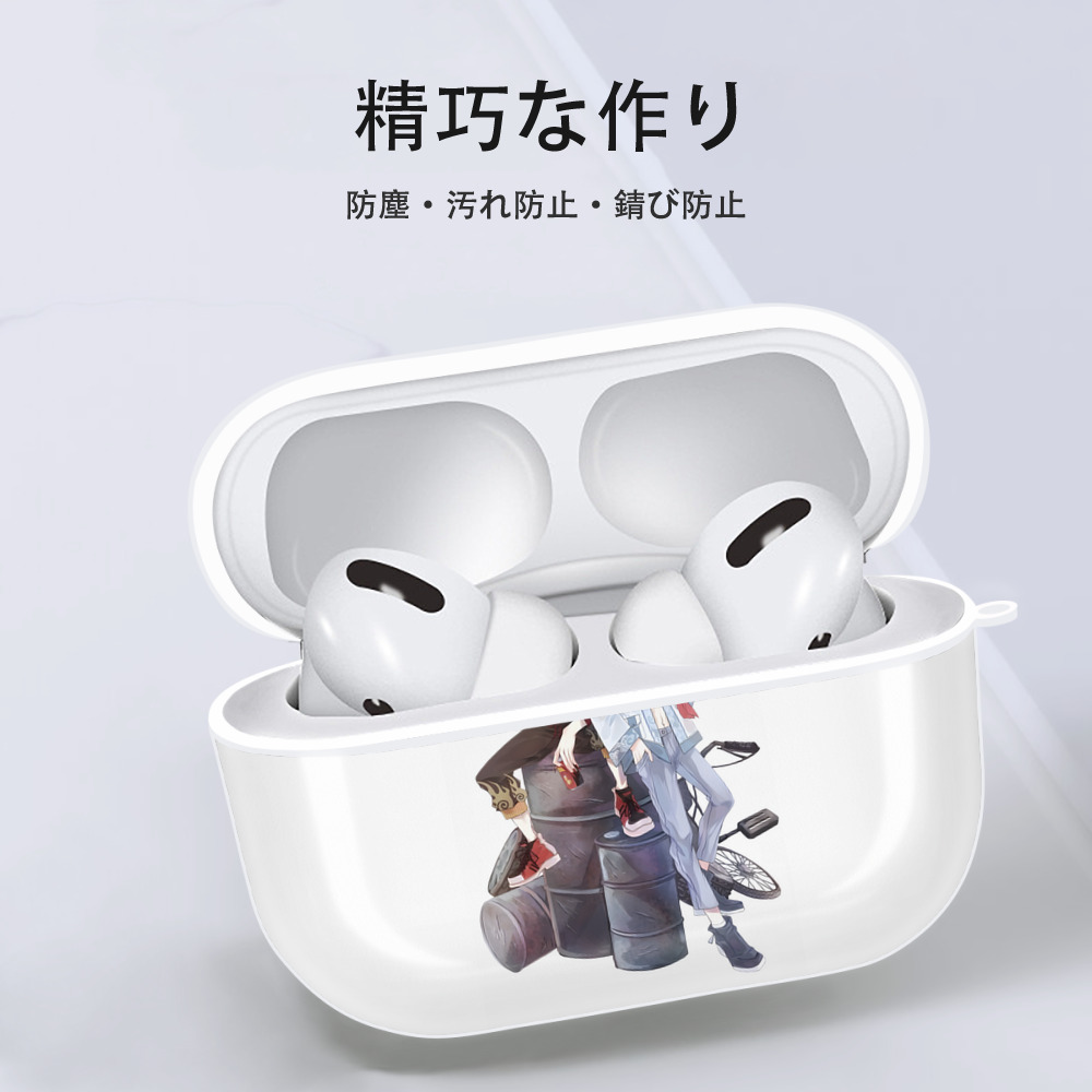 Ne Zha 2 ナタ 魔童の大暴れ 【AirPods Pro用】ハードシェル保護ケース 耐衝撃・防指紋・カラビナ付き商品仕様