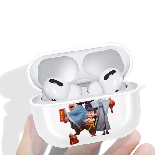 Ne Zha 2 ナタ 魔童の大暴れ 【AirPods Pro用】ハードシェル保護ケース 耐衝撃・防指紋・カラビナ付き商品仕様