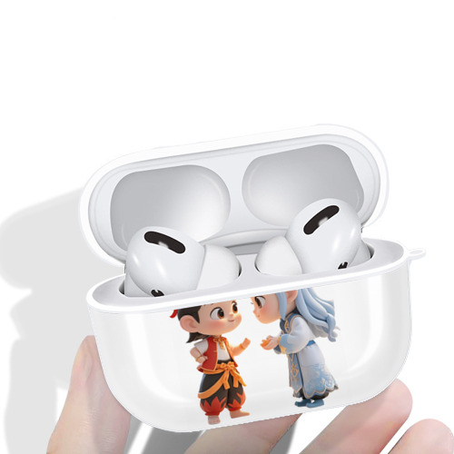 Ne Zha 2 ナタ 魔童の大暴れ 【AirPods Pro用】ハードシェル保護ケース 耐衝撃・防指紋・カラビナ付き商品仕様