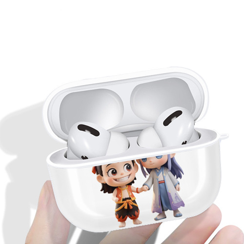 Ne Zha 2 ナタ 魔童の大暴れ 【AirPods Pro用】ハードシェル保護ケース 耐衝撃・防指紋・カラビナ付き商品仕様