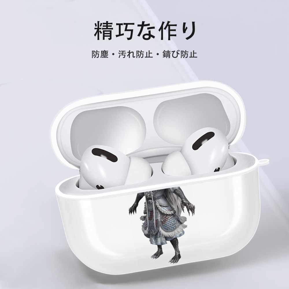 Ne Zha 2 ナタ 魔童の大暴れ 【AirPods Pro用】ハードシェル保護ケース 耐衝撃・防指紋・カラビナ付き商品仕様