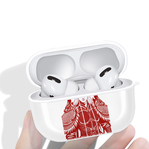 Ne Zha 2 ナタ 魔童の大暴れ 【AirPods Pro用】ハードシェル保護ケース 耐衝撃・防指紋・カラビナ付き商品仕様