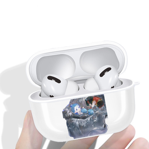 Ne Zha 2 ナタ 魔童の大暴れ 【AirPods Pro用】ハードシェル保護ケース 耐衝撃・防指紋・カラビナ付き商品仕様