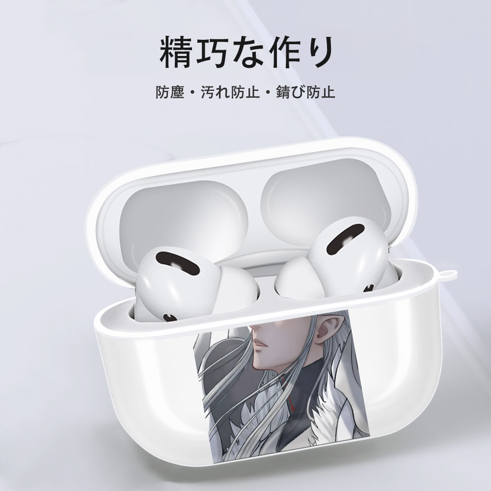 Ne Zha 2 ナタ 魔童の大暴れ 【AirPods Pro用】ハードシェル保護ケース 耐衝撃・防指紋・カラビナ付き商品仕様