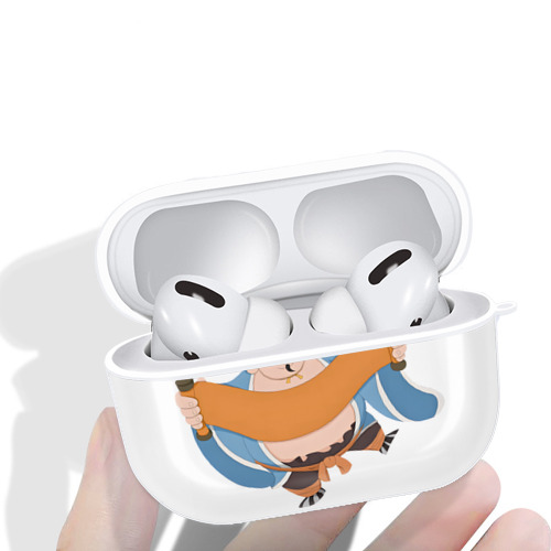 Ne Zha 2 ナタ 魔童の大暴れ 【AirPods Pro用】ハードシェル保護ケース 耐衝撃・防指紋・カラビナ付き商品仕様
