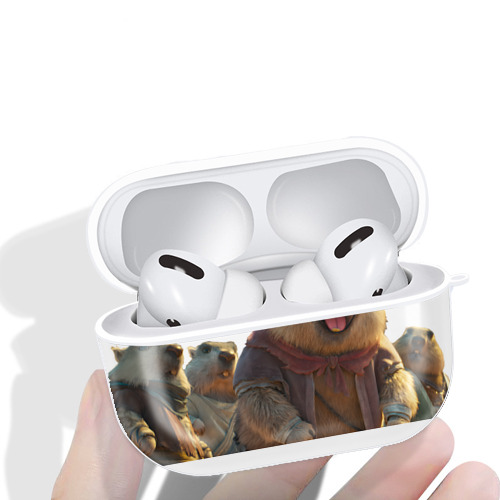 Ne Zha 2 ナタ 魔童の大暴れ 【AirPods Pro用】ハードシェル保護ケース 耐衝撃・防指紋・カラビナ付き商品仕様