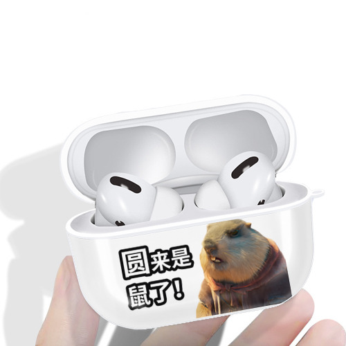 Ne Zha 2 ナタ 魔童の大暴れ 【AirPods Pro用】ハードシェル保護ケース 耐衝撃・防指紋・カラビナ付き商品仕様