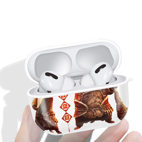 Ne Zha 2 ナタ 魔童の大暴れ 【AirPods Pro用】ハードシェル保護ケース 耐衝撃・防指紋・カラビナ付き商品仕様
