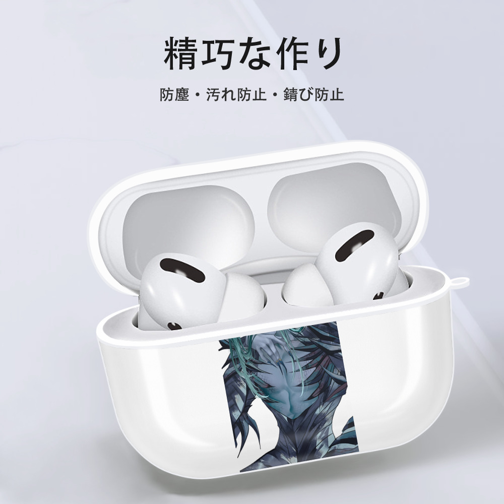 Ne Zha 2 ナタ 魔童の大暴れ 【AirPods Pro用】ハードシェル保護ケース 耐衝撃・防指紋・カラビナ付き商品仕様