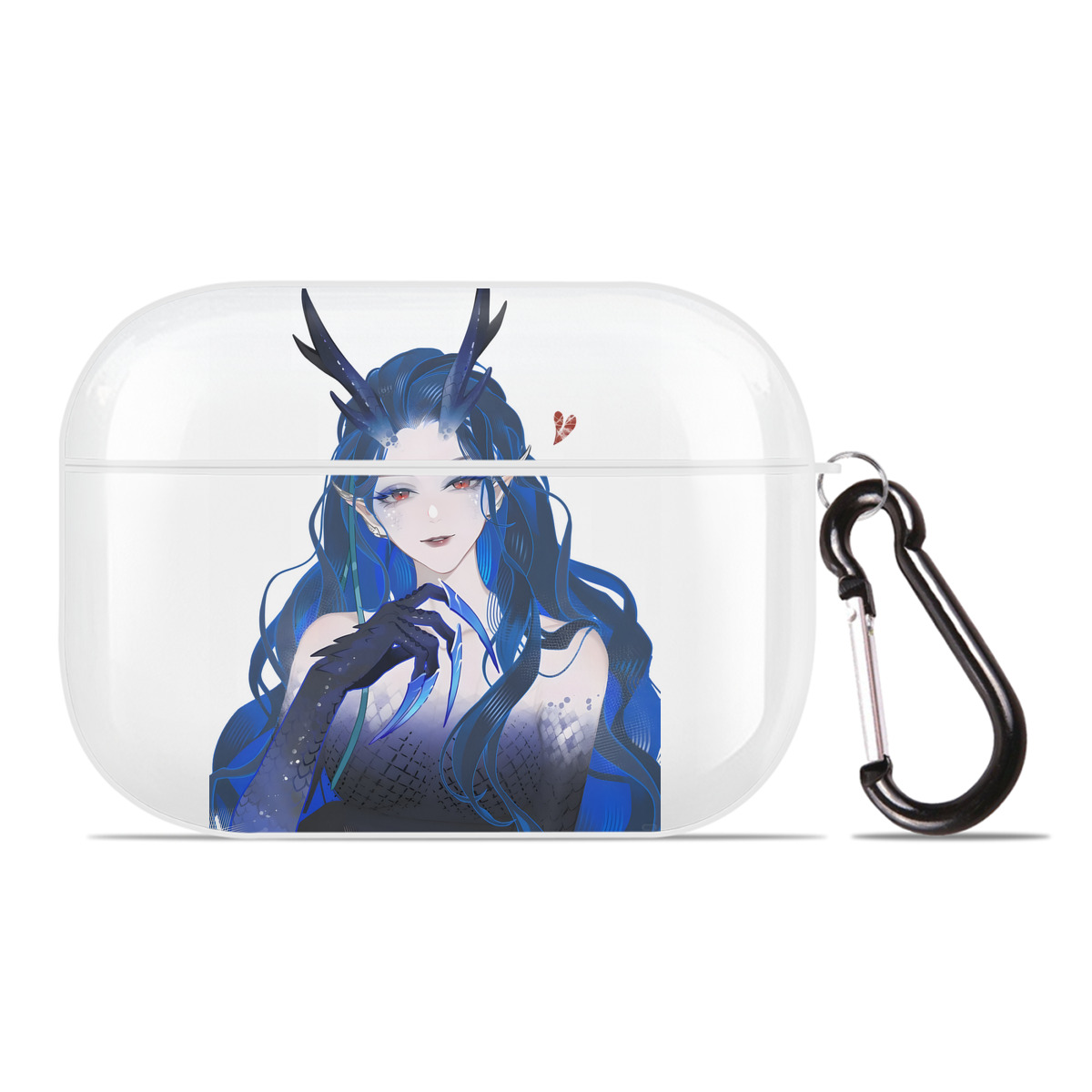 （画像用） Ne Zha 2 ナタ 魔童の大暴れ 【AirPods Pro用】ハードシェル保護ケース 耐衝撃・防指紋・カラビナ付き商品仕様
