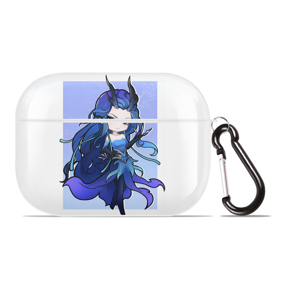 （画像用） Ne Zha 2 ナタ 魔童の大暴れ 【AirPods Pro用】ハードシェル保護ケース 耐衝撃・防指紋・カラビナ付き商品仕様