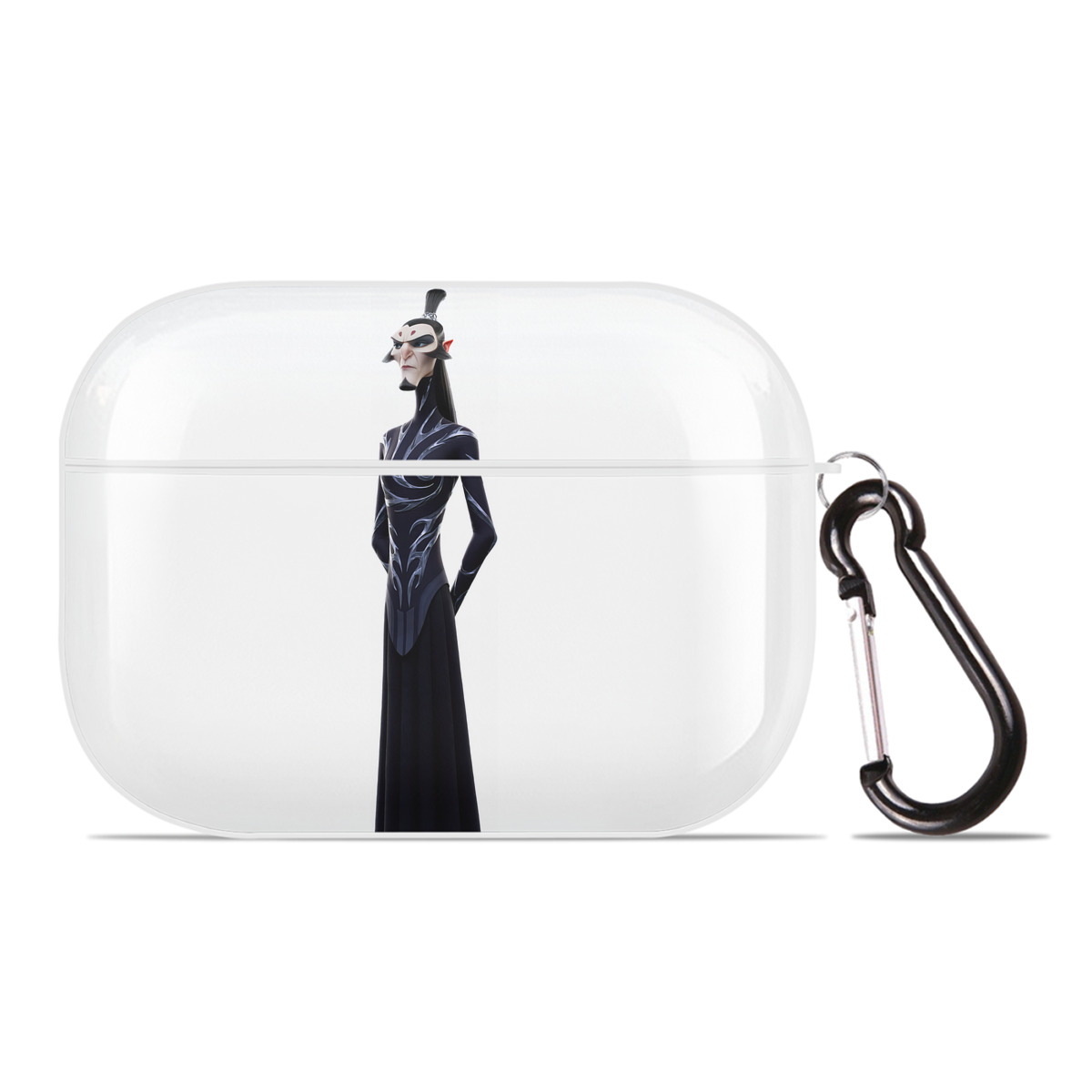 （画像用） Ne Zha 2 ナタ 魔童の大暴れ 【AirPods Pro用】ハードシェル保護ケース 耐衝撃・防指紋・カラビナ付き商品仕様