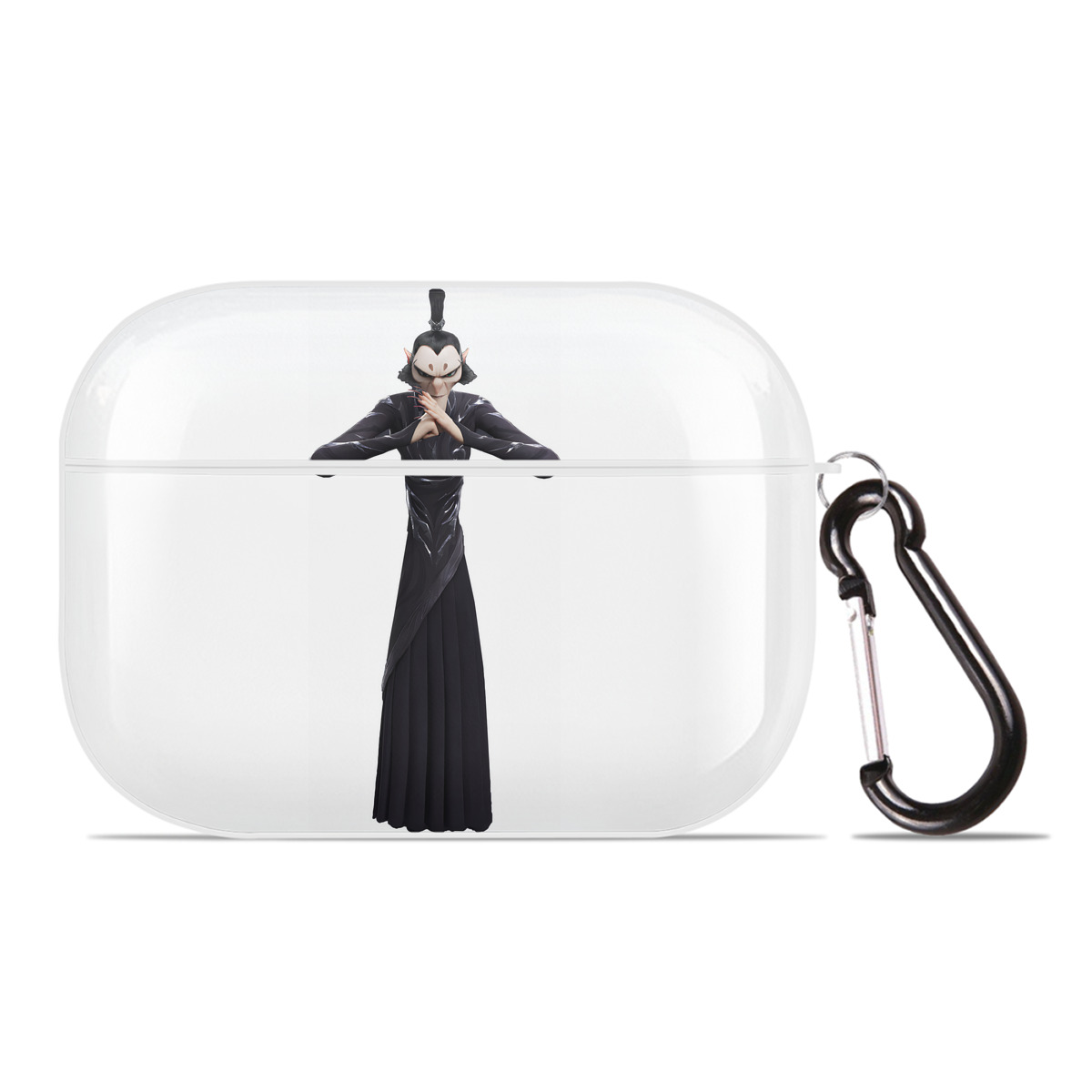 （画像用） Ne Zha 2 ナタ 魔童の大暴れ 【AirPods Pro用】ハードシェル保護ケース 耐衝撃・防指紋・カラビナ付き商品仕様