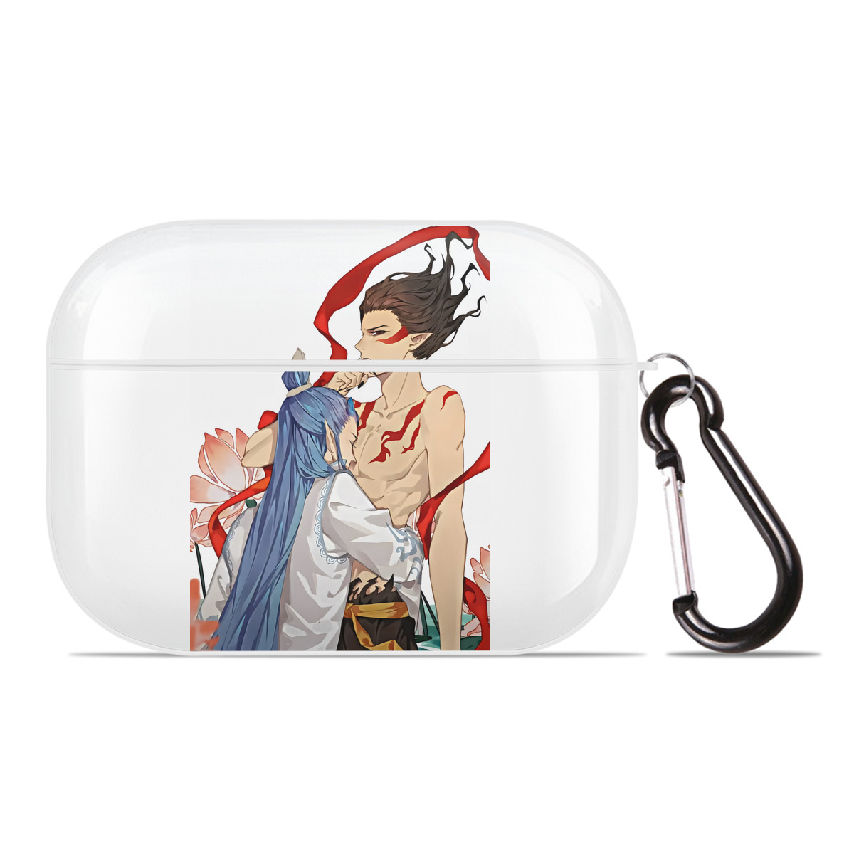 （画像用） Ne Zha 2 ナタ 魔童の大暴れ 【AirPods Pro用】ハードシェル保護ケース 耐衝撃・防指紋・カラビナ付き商品仕様