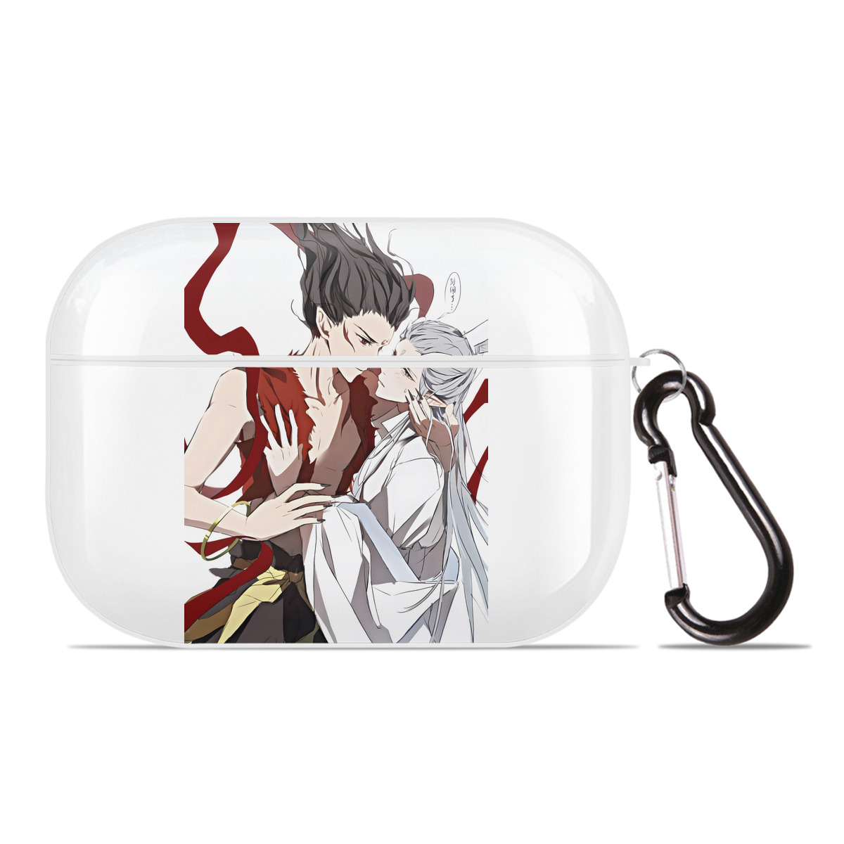 （画像用） Ne Zha 2 ナタ 魔童の大暴れ 【AirPods Pro用】ハードシェル保護ケース 耐衝撃・防指紋・カラビナ付き商品仕様