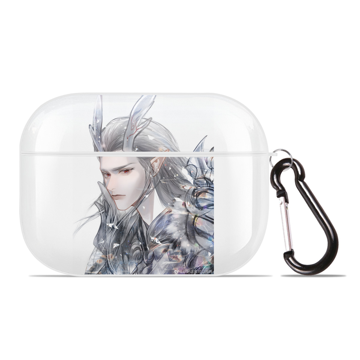 （画像用） Ne Zha 2 ナタ 魔童の大暴れ 【AirPods Pro用】ハードシェル保護ケース 耐衝撃・防指紋・カラビナ付き商品仕様