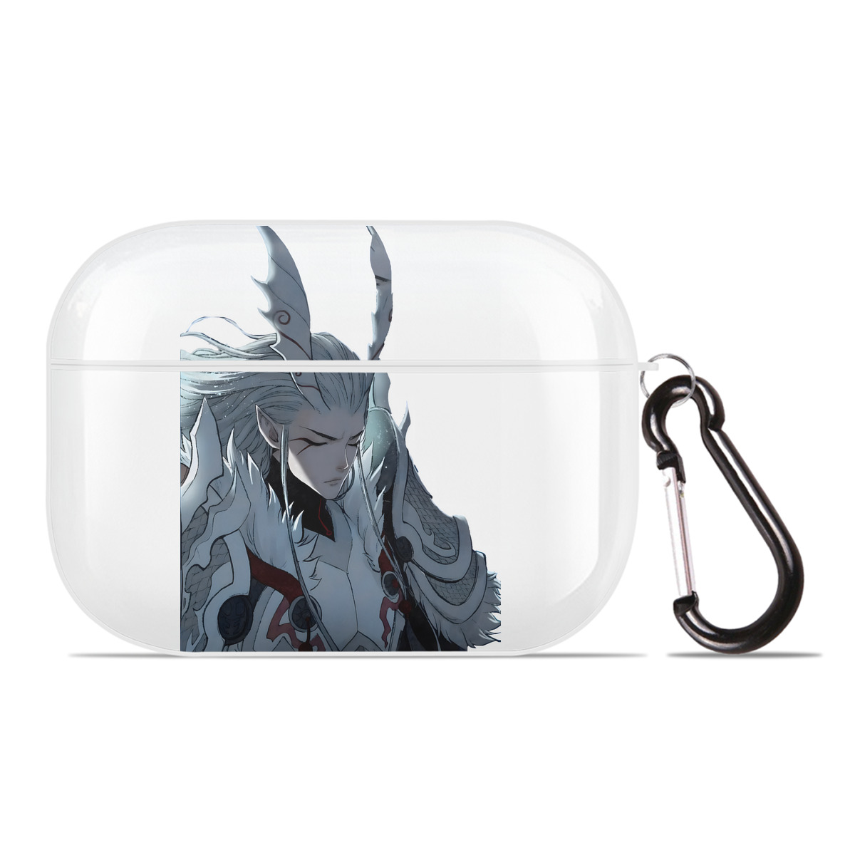 （画像用） Ne Zha 2 ナタ 魔童の大暴れ 【AirPods Pro用】ハードシェル保護ケース 耐衝撃・防指紋・カラビナ付き商品仕様