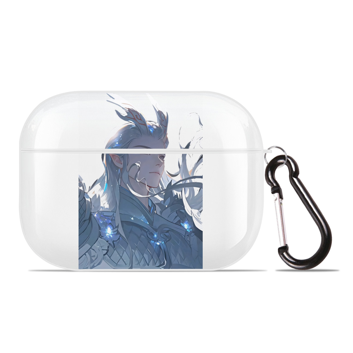 （画像用） Ne Zha 2 ナタ 魔童の大暴れ 【AirPods Pro用】ハードシェル保護ケース 耐衝撃・防指紋・カラビナ付き商品仕様