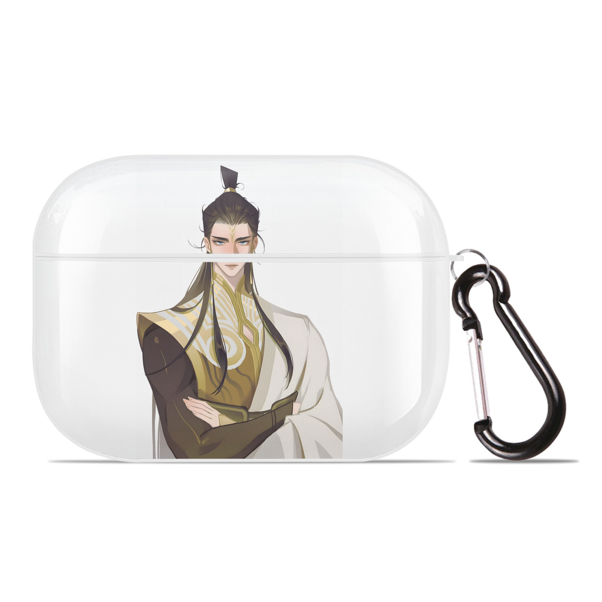 （画像用） Ne Zha 2 ナタ 魔童の大暴れ 【AirPods Pro用】ハードシェル保護ケース 耐衝撃・防指紋・カラビナ付き商品仕様
