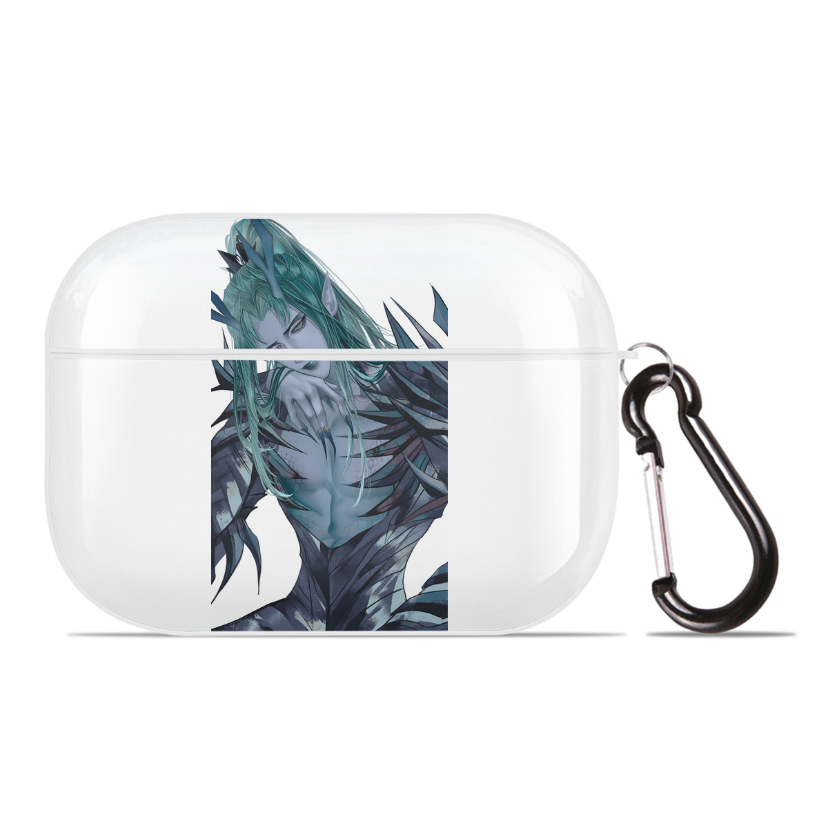 （画像用） Ne Zha 2 ナタ 魔童の大暴れ 【AirPods Pro用】ハードシェル保護ケース 耐衝撃・防指紋・カラビナ付き商品仕様
