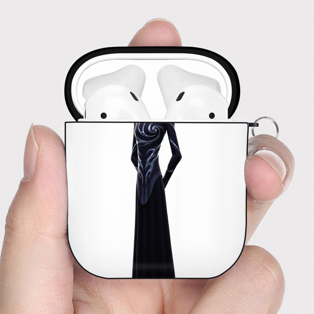 （画像用） Ne Zha 2 ナタ 魔童の大暴れ AirPods 第2世代保護ケース ハードシェル ブラック 耐衝撃・防指紋・カラビナ付き