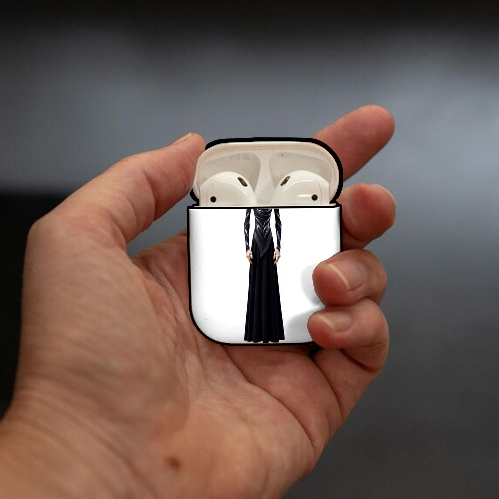 Ne Zha 2 ナタ 魔童の大暴れ AirPods 第2世代保護ケース ハードシェル ブラック 耐衝撃・防指紋・カラビナ付き