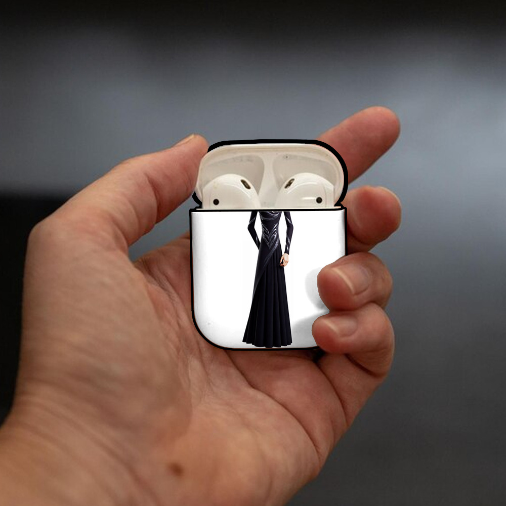 Ne Zha 2 ナタ 魔童の大暴れ AirPods 第2世代保護ケース ハードシェル ブラック 耐衝撃・防指紋・カラビナ付き