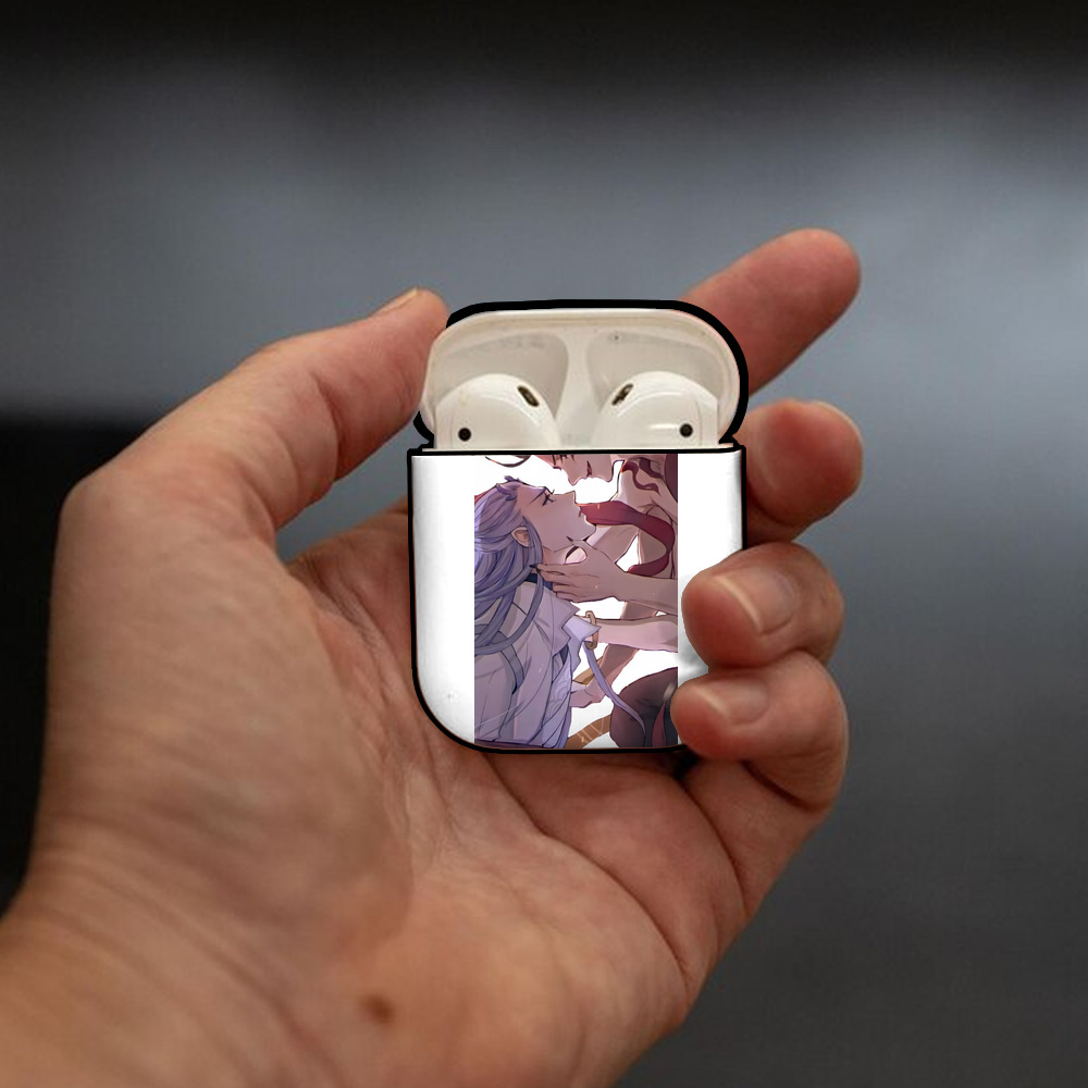 Ne Zha 2 ナタ 魔童の大暴れ AirPods 第2世代保護ケース ハードシェル ブラック 耐衝撃・防指紋・カラビナ付き
