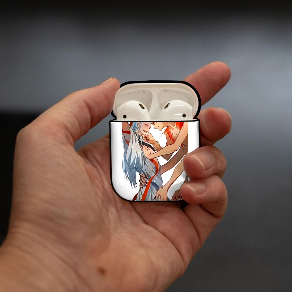 Ne Zha 2 ナタ 魔童の大暴れ AirPods 第2世代保護ケース ハードシェル ブラック 耐衝撃・防指紋・カラビナ付き