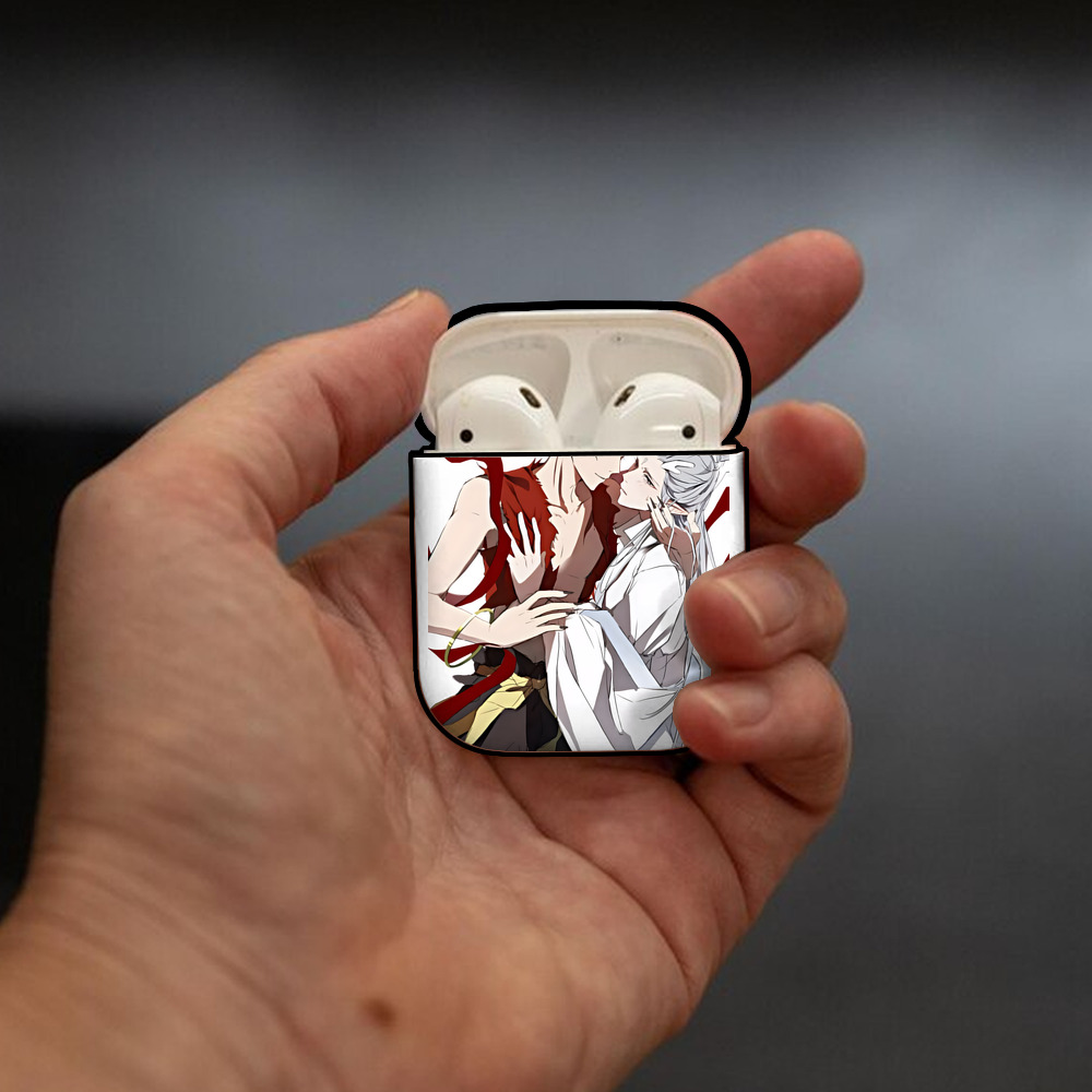 Ne Zha 2 ナタ 魔童の大暴れ AirPods 第2世代保護ケース ハードシェル ブラック 耐衝撃・防指紋・カラビナ付き