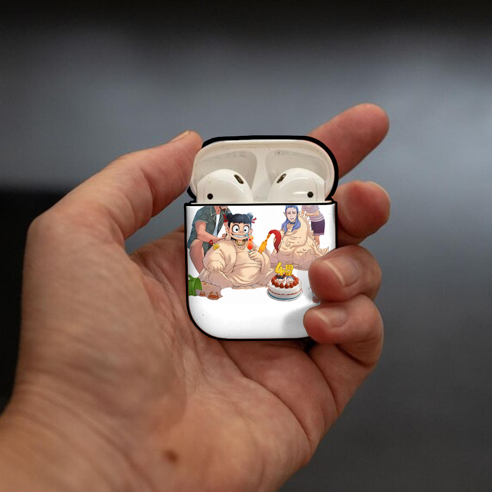 Ne Zha 2 ナタ 魔童の大暴れ AirPods 第2世代保護ケース ハードシェル ブラック 耐衝撃・防指紋・カラビナ付き
