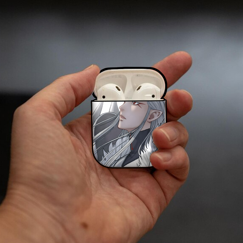 Ne Zha 2 ナタ 魔童の大暴れ AirPods 第2世代保護ケース ハードシェル ブラック 耐衝撃・防指紋・カラビナ付き